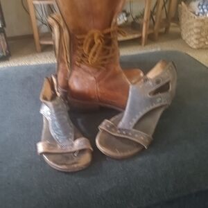 Boots and sandals, size 6 1/2